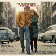 The Freewheelin' Bob Dylan skivomslag